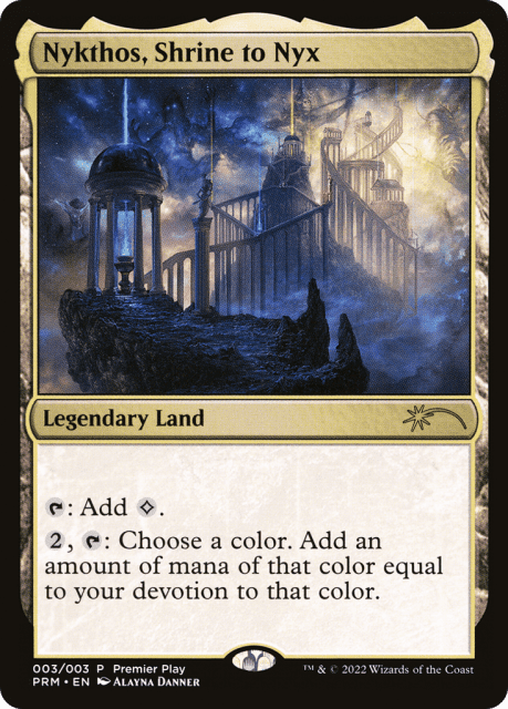 Nykthos, Shrine to Nyx (2022-3) — Pro Tour Promos
