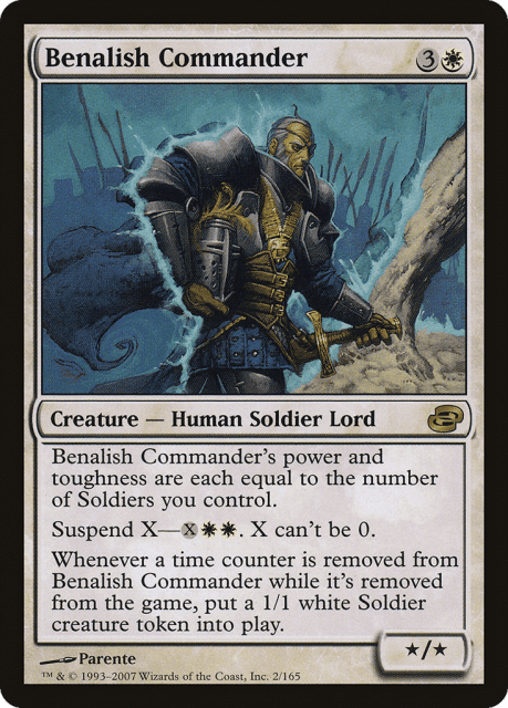 Benalish Commander (2) — Planar Chaos
