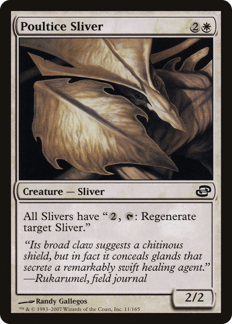 Poultice Sliver (11) — Planar Chaos