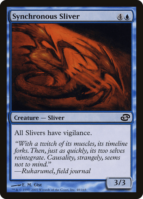 Synchronous Sliver (48) — Planar Chaos