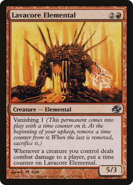 Lavacore Elemental (103) — Planar Chaos