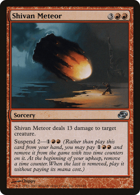 Shivan Meteor (106) — Planar Chaos