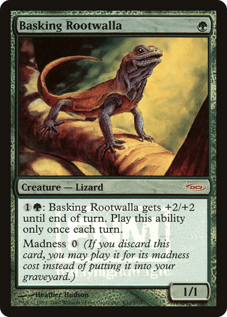 Basking Rootwalla (4) — Friday Night Magic 2007