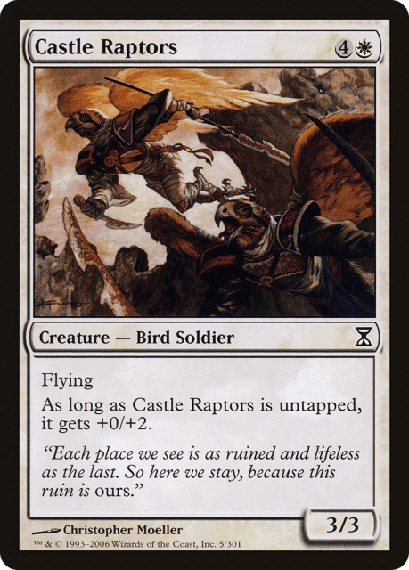 Castle Raptors (5) — Time Spiral