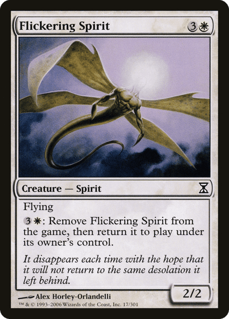 Flickering Spirit (17) — Time Spiral