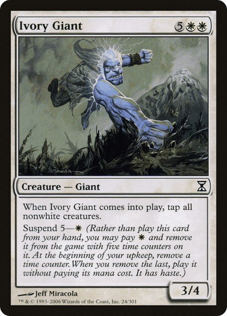 Ivory Giant (24) — Time Spiral