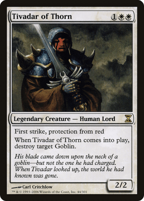 Tivadar of Thorn (44) — Time Spiral