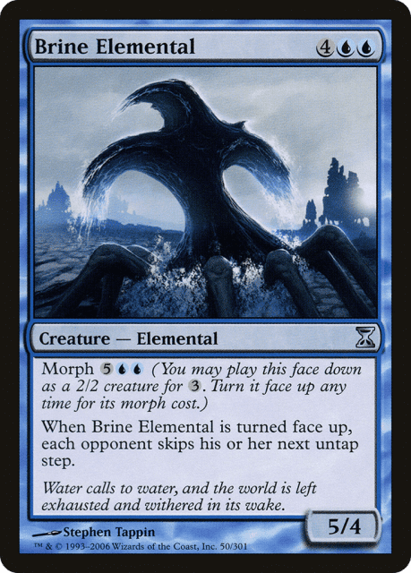 Brine Elemental (50) — Time Spiral