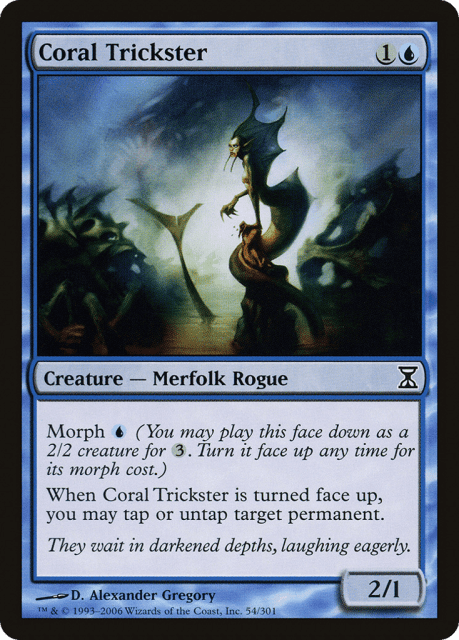Coral Trickster (54) — Time Spiral