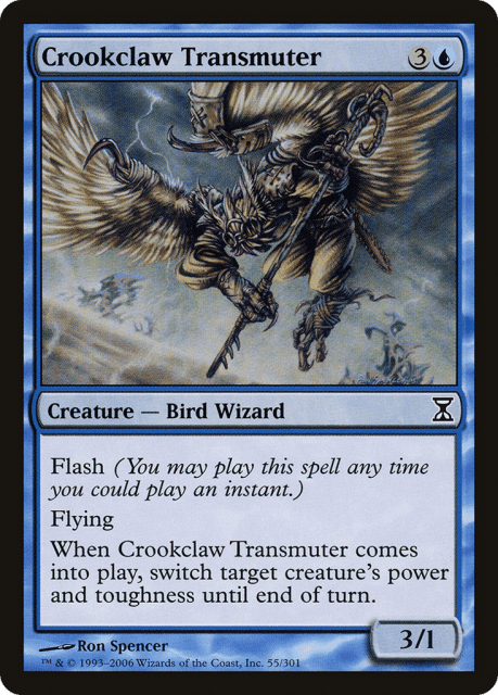 Crookclaw Transmuter (55) — Time Spiral