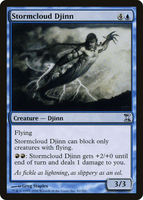 Stormcloud Djinn (82) — Time Spiral
