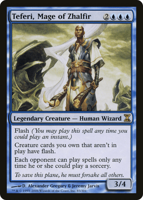 Teferi, Mage of Zhalfir (83) — Time Spiral