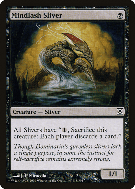 Mindlash Sliver (118) — Time Spiral