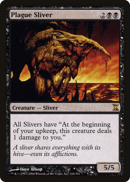 Plague Sliver (124) — Time Spiral