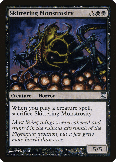 Skittering Monstrosity (129) — Time Spiral