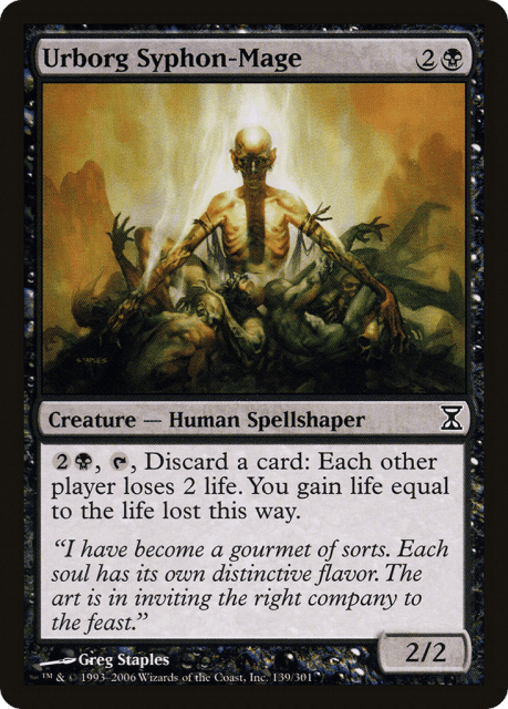 Urborg Syphon-Mage (139) — Time Spiral