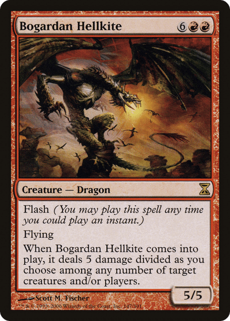 Bogardan Hellkite (147) — Time Spiral