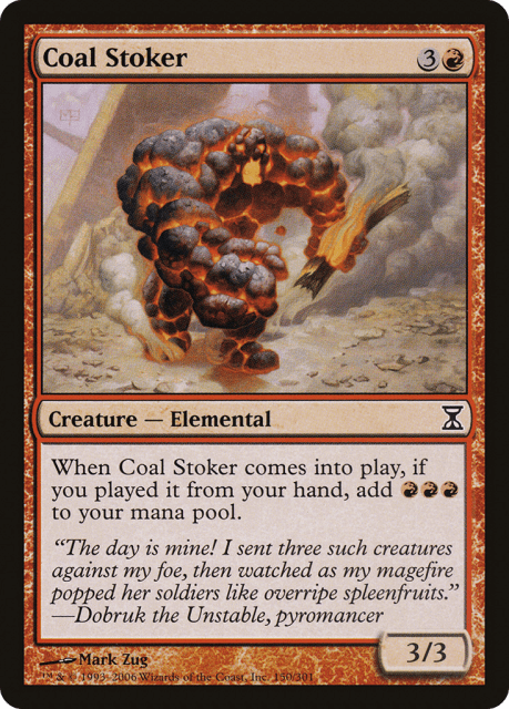 Coal Stoker (150) — Time Spiral