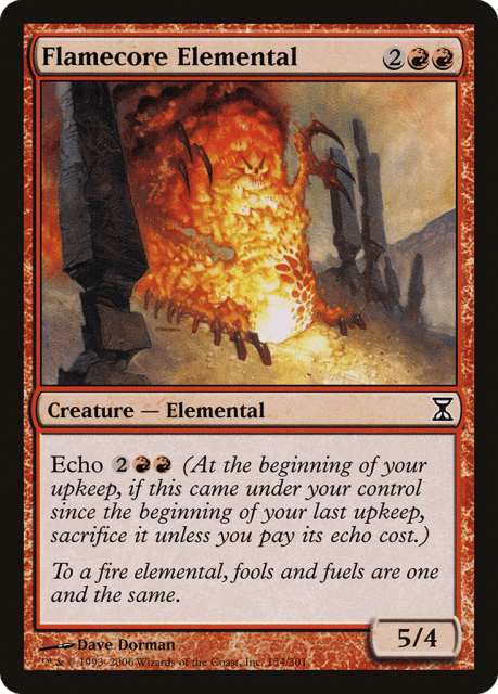 Flamecore Elemental (154) — Time Spiral