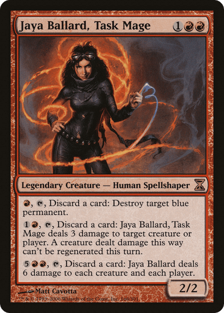 Jaya Ballard, Task Mage (166) — Time Spiral