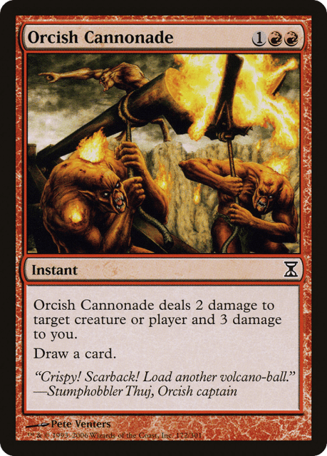 Orcish Cannonade (172) — Time Spiral