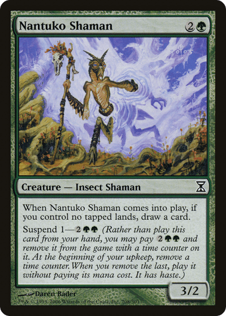 Nantuko Shaman (208) — Time Spiral