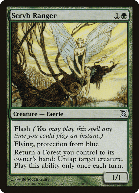 Scryb Ranger (215) — Time Spiral