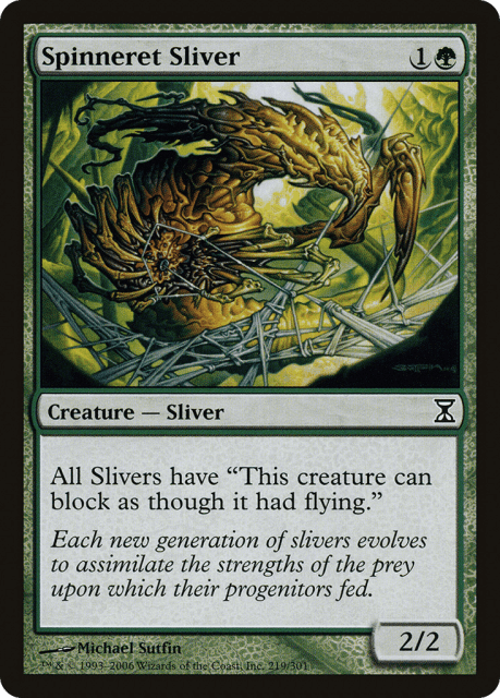 Spinneret Sliver (219) — Time Spiral