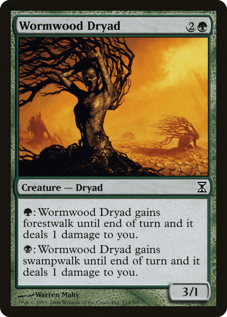 Wormwood Dryad (233) — Time Spiral