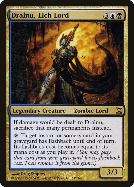 Dralnu, Lich Lord (237) — Time Spiral