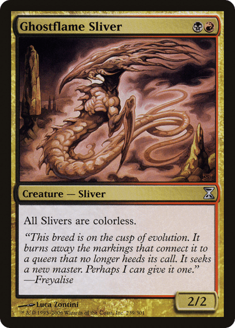 Ghostflame Sliver (239) — Time Spiral