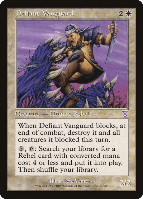 Defiant Vanguard (5) — Time Spiral Timeshifted
