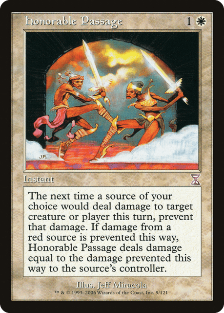 Honorable Passage (9) — Time Spiral Timeshifted