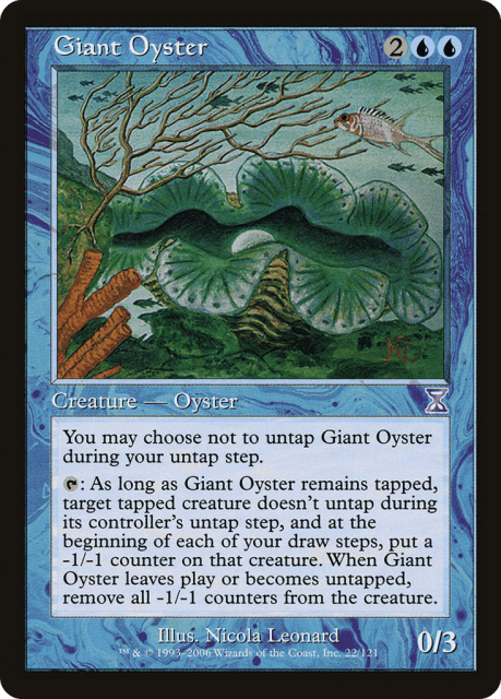 Giant Oyster (22) — Time Spiral Timeshifted