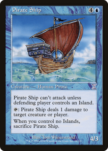 Pirate Ship (28) — Time Spiral Timeshifted