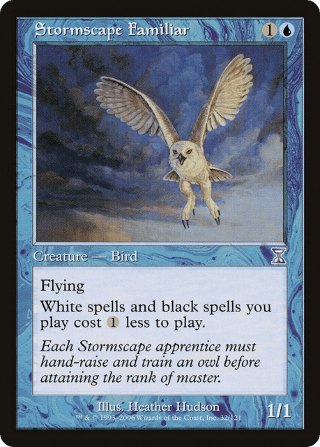 Stormscape Familiar (32) — Time Spiral Timeshifted