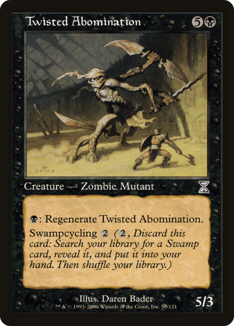 Twisted Abomination (50) — Time Spiral Timeshifted