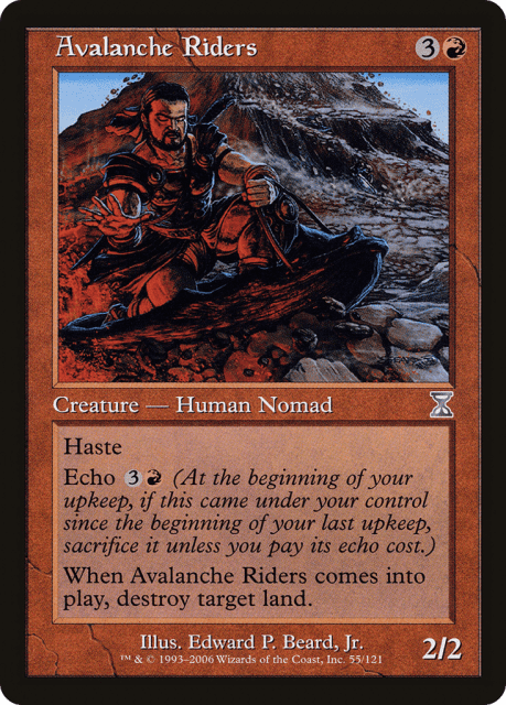 Avalanche Riders (55) — Time Spiral Timeshifted