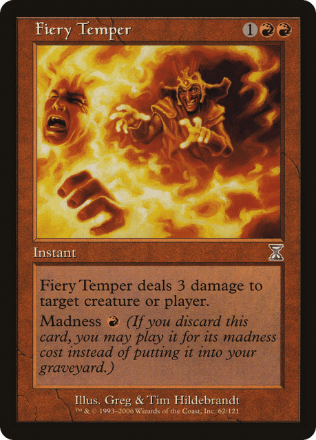 Fiery Temper (62) — Time Spiral Timeshifted