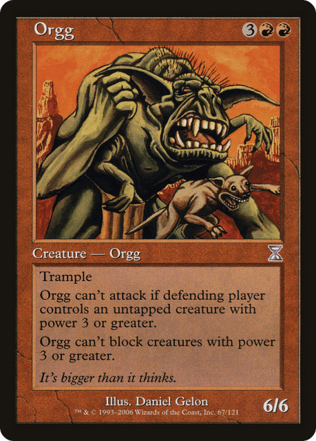 Orgg (67) — Time Spiral Timeshifted