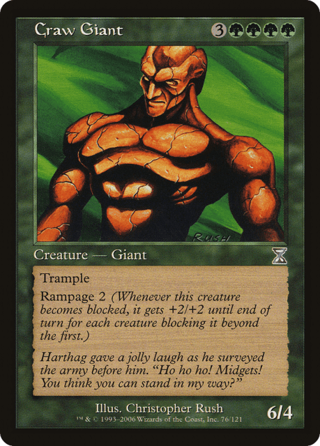 Craw Giant (76) — Time Spiral Timeshifted