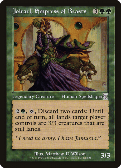 Jolrael, Empress of Beasts (81) — Time Spiral Timeshifted