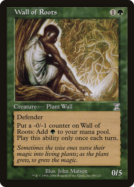 Wall of Roots (89) — Time Spiral Timeshifted
