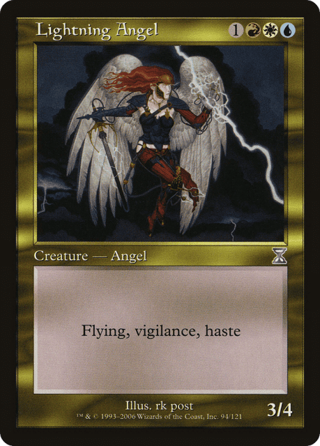 Lightning Angel (94) — Time Spiral Timeshifted