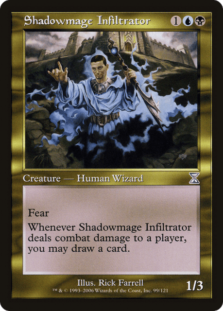 Shadowmage Infiltrator (99) — Time Spiral Timeshifted
