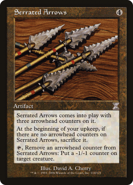 Serrated Arrows (114) — Time Spiral Timeshifted