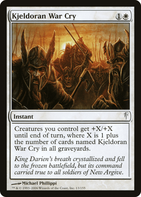 Kjeldoran War Cry (13) — Coldsnap