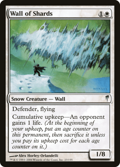 Wall of Shards (23) — Coldsnap
