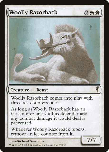Woolly Razorback (25) — Coldsnap