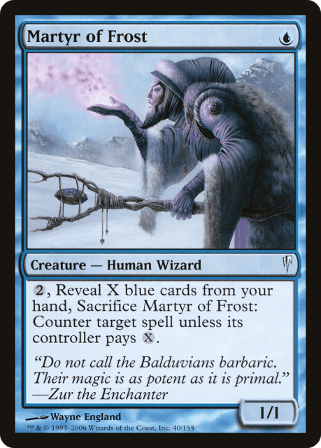 Martyr of Frost (40) — Coldsnap